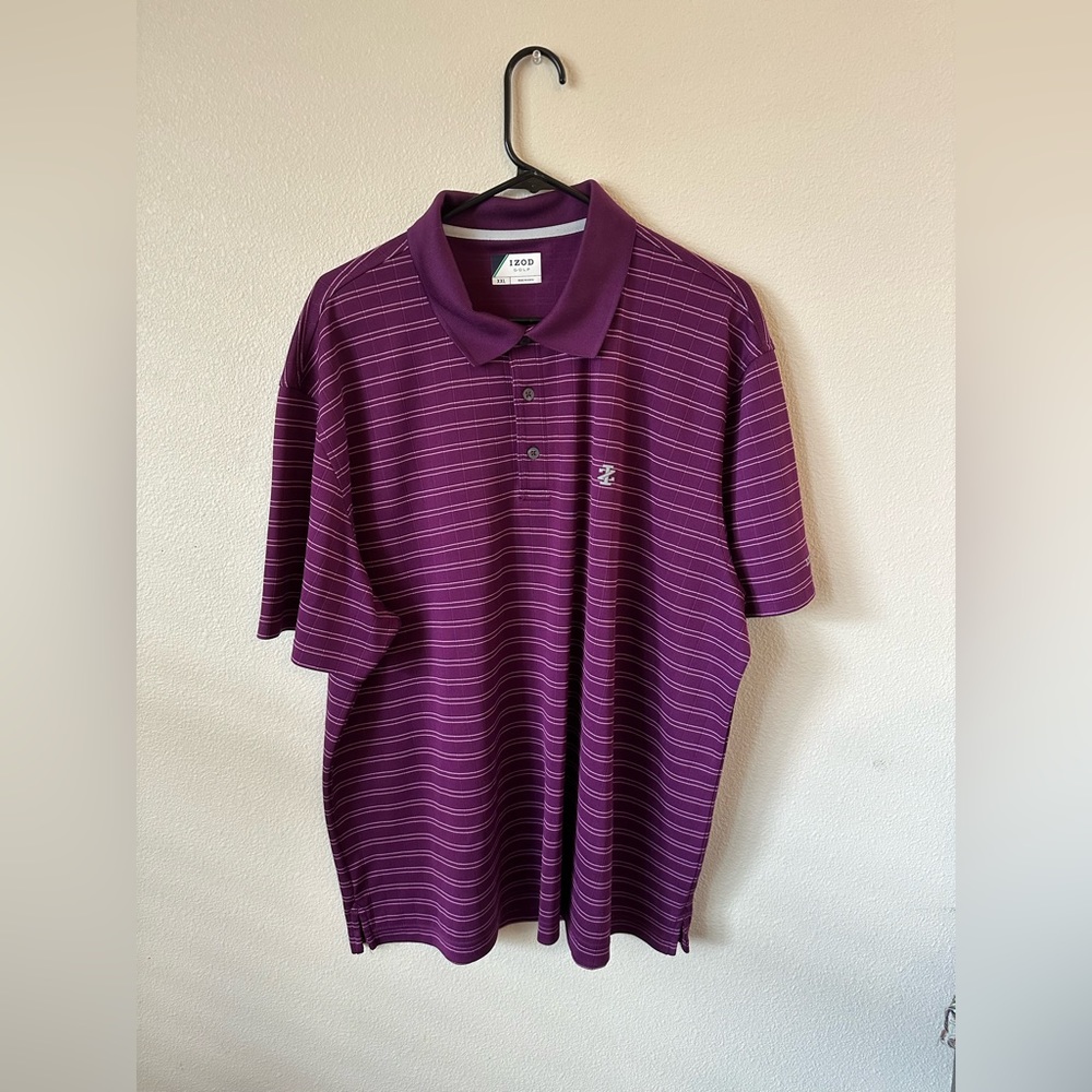 Mens 100% polyester XXL IZOD golf polo!